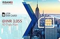 USA Prepaid SIM Card with Unlimited Calls to India, Local Calls & Data by Roam1, Prepaid Travel SIM Card with Unlimited Data & Voice Roaming Plans