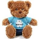 LotFancy Teddy Bear Stuffed Animal, with Removable Clothes, 10 Inch Cute Baby Boy Bear Plush, Plushies Toy for Kids, Baby Shower Decoration, Easter Gift, Brown