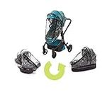 guzzie+Guss 3-in-1 Raincover (Car Seat, Bassinet, and Stroller Seat)