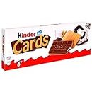 Kinder Cards Featuring Smooth Milky Cream And Rich Cocoa Cream Layers Between Crispy Filling 128gm
