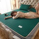 Cooling Bed Mat Ice Silk Latex Mattress Set Soft Bedding Sets Full Queen King