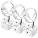 USB C Charger for iPhone Fast Charger [MFi Certified] 6Pack 20W PD for iPhone Charger USB C Plug and 6FT Fast Charging Cable for iPhone 14/13/12/11 Pro/Pro Max/XS Max/XS/XR/X/SE 2022/8