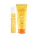 Aqualogica Glow+ Dewy Skin Combo (Face Wash - 100g + Sunscreen - 50g)