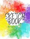 Sketch Book: Large 8.5x11 inches: 120 Blank Pages For Drawing & Sketching