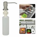 Stainless Steel Soap Dispenser Kitchen Sink Soap Hand Liquid Pump Bottle 300ml 