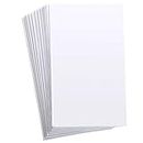 Outus 12 Sheets Sticky Foam Sheets Double Sided Adhesive Foam Sheets 3D White Dual-adhesive Foam Sheets for Shaker Cards Scrapbooking Crafting
