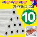 10-20  Rolls Food Vacuum Sealer Bags Food Storage Saver Heat Seal Cryovac  AUS