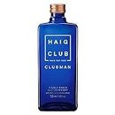 Haig Club Clubman Single Grain Scotch Whisky | 40% vol | 70cl | Matured Exclusively in Bourbon Casks | Scottish Whisky | Notes of Vanilla & Coconut | Also for Whiskey & Cola Drinks