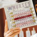 5-teiliges Krankenschwester Stift Set einzigartig Büro Schule Zubehör Krankenschwester Zubehör Danke