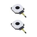 Be In Your Mind 2Pcs 3D Button Analog Joystick Stick Replacement Compatible with Nintendo New 3DS XL New 2DS 3D Analogue Joystick Control Button Parts