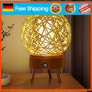 Rattan Ball Mosquito Killing Lamp USB Charging Electronic Night Lamp for Bedroom