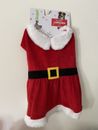 Cute Mrs Claus Christmas Suit Dog Costume Size M/L (Med/Lg) Red/White/Black NEW!