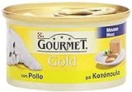 Purina Gourmet Gold Cibo per Gatti, Mousse con Pollo, 85g