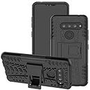case for LG V40 Thin, V40 Case, Viodolge [Shockproof] Rugged Dual Layer Protective Phone Case Cover with Kickstand for LG V40 / LG V40 ThinQ (2018) (Black)