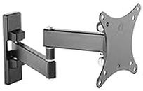 RICOO TV Bracket Tilt Swivel S7511 for 13-27 Inch for LED LCD OLED Curved and Flatscreens Monitor Wall Mount Universal for VESA 75x75 100x100