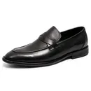 Luxury Designer Men Shoes 2022 New PU Leather Casual Driving Zapatos De Hombre Slip-on Breathable