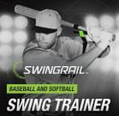 SWINGRAIL Baseball & Softball Swing Trainer - Batting Hitting Aid by SWINGRAIL