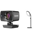 Elgato Kit Video Profesional - Webcam Full HD 1080p60 y Panel LED de 1400 lúmenes profesional, ajustables con app para streaming, juegos, oficina en casa, para Mac, PC