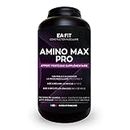 Amino Max Pro - EAFIT - Proteine tri-sources : caseine, whey et ovalbumine - Apport protéique supplémentaire pour la musculation - Riche en protéines, BCAA, vitamines et mineraux - 375 Comprimés - 600g