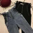 Plus Size High Taille sexy Skinny Bleistift Jeans für Frauen Jeans Leggings Jeans hose schlanke