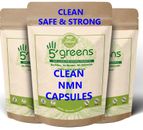NMN 600mg Capsules 98% NAD+ Best NMN Supplement Guaranteed 100% Clean 5greens