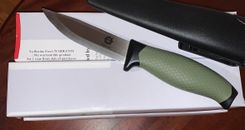 4” Stainless  fixed blade Knife With Sheath Bush crafting Hunting Fishing