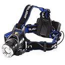 Aravt HeadLamp Flashlight with Rechargeable Charger LED Head Torch for Camping Fishing Running Cycling Best Super Bright Headlamp for Camping, Hiking, Outdoors