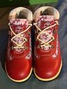 Timberland Unisex Youth Field Boots Red Brand New  Size 1.5 M