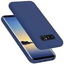 cadorabo Coque pour Samsung Galaxy Note 8 en Liquid Blue - Housse Protection Souple en Silicone TPU avec Anti-Choc et Anti-Rayures - Ultra Slim Fin Gel Case Cover Bumper