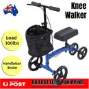 Foldable Knee Walker Scooter Mobility Walking Equipment Alternative Crutches New