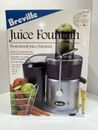Breville Juice Fountain Cold Juicer New in Open Box JE 900 D1