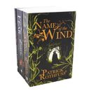 The Kingkiller Chronicle Series by Patrick Rothfuss 3 Books - Fiction -Paperback
