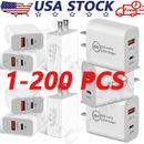 For iPhone 14 13 12 11  20W Fast Charger Block USB Type C Wall Power Adapter Lot