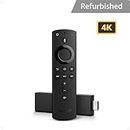 Certified Refurbished Fire TV Stick 4K with Alexa Voice Remote | Stream in 4K resolution