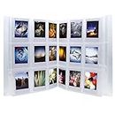 Life'bea 432 Pockets Mini Photo Album for Fujifilm Instax Mini 7s 8 8+ 9 11 25 40 70 90 liplay link evo Film, Name Card & 3 Inch Pictures (432 Pockets, Clear)