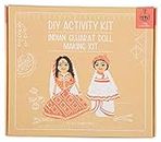 Potli a bag of wonders DIY Craft kit for Children I Indian Traditional Doll Making Kit I Gujarat I Makes 2 Dolls I Art and Craft for Girls and Boys I Birthday Gifts I Age 10 Years +