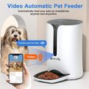 Alimentador para mascotas V86 apto para perros/gatos 6L, video y aplicación, cámara HD, control para teléfonos inteligentes