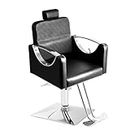 Dangvivi Salon Chair for Hair Stylist，Barber Chair for Home Barbershop with Heavy Duty Hydraulic Pump,Upgraded Salon Beauty Equipment