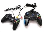 Star Home Classic USB Wired Game Controller 2 Remote|TV Video Game, Laptop/PC Controller for Windows | Plug and Play Device for Playstation 4 Gaming Remote