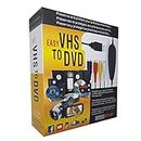 [2018 Updated] VHS to Digital Converter for Windows 10,USB2.0 Video Audio Capture Card Grabber Device,VHS to DVD Converter Support Windows 10/8/7/XP/VISTA/Convert Analog Video to Digital Format
