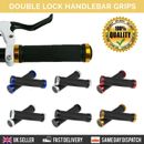 Double Lock On BMX MTB Bike Coloured Bicycle Scooter Handle bar Grips cycle