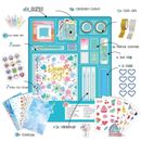 DIY Journal Kit-Gifts for Kids Age 8 9 10 11 12 Year Old Art Craft Scrapbook Set