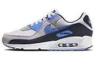 Nike Air Max 90 DQ4071 101, Men's Fashion Shoes, 9 Blue