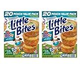 Entenmann's Little Bites Party Cake Mini Muffins | 2 pack (40 pouches total)