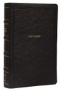 NKJV End-Of-Verse Reference Bible Personal Size Large Print Red Leter Black Book