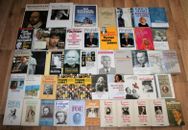 47 Bücher - BIOGRAFIEN Memoiren Erinnerungen Portraits Leben - Künstler. Paket.