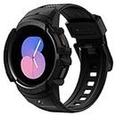 Spigen Rugged Armor Pro Designed for Samsung Galaxy Watch 5, Galaxy Watch 4 Band with Case Protector 40mm (2022/2021) - Black