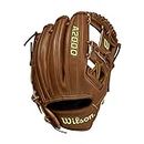 Wilson 2021 A2000 DP15 11.5" Infield Baseball Glove - Saddle Tan, Right Hand Throw