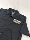 Gas Monkey Garage Button Down Graphic Shirt Patch Mechanics Men's Size XL