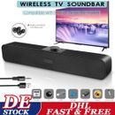 Lautsprecher Stereo Soundbar USB Subwoofer Musikbox für TV PC Handy Computer DE